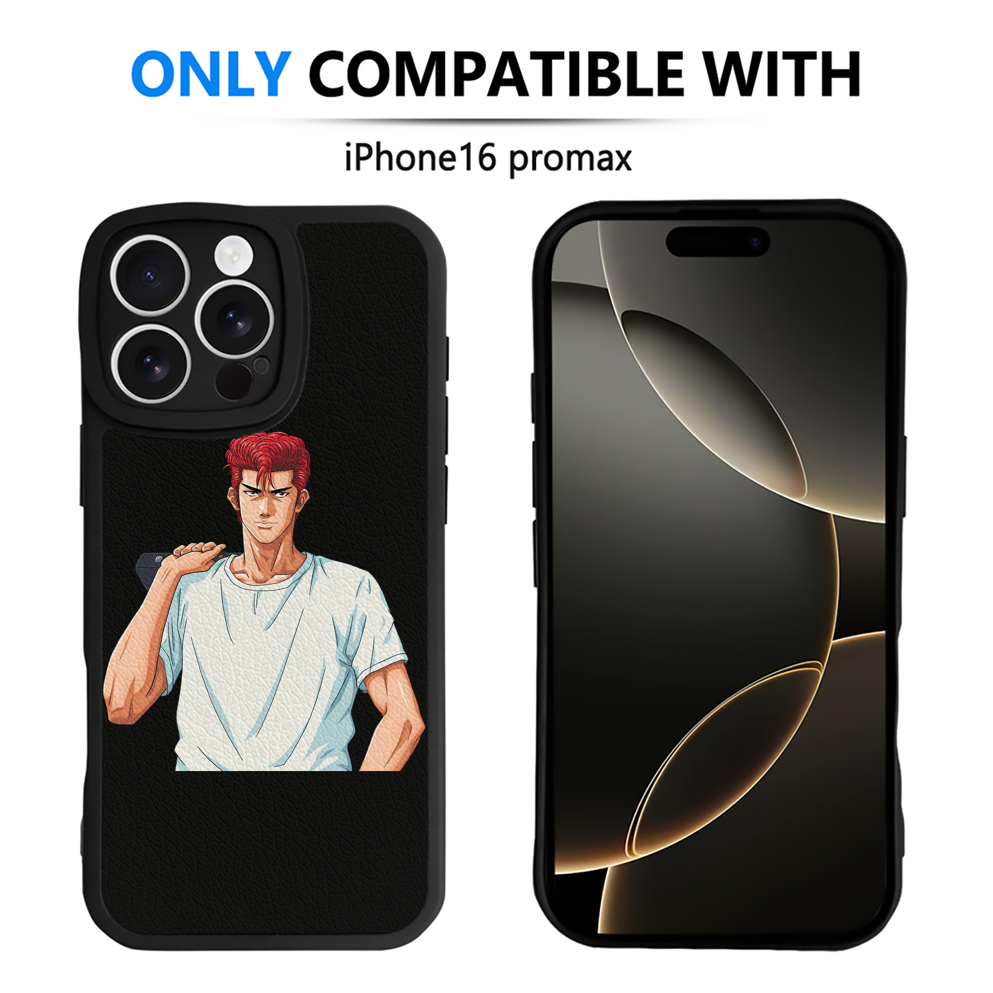 （画像用） SLAM DUNK／スラムダンク 【iPhone 16シリーズ対応】シリコンスマホケース（レザー調） 材質：シリコン